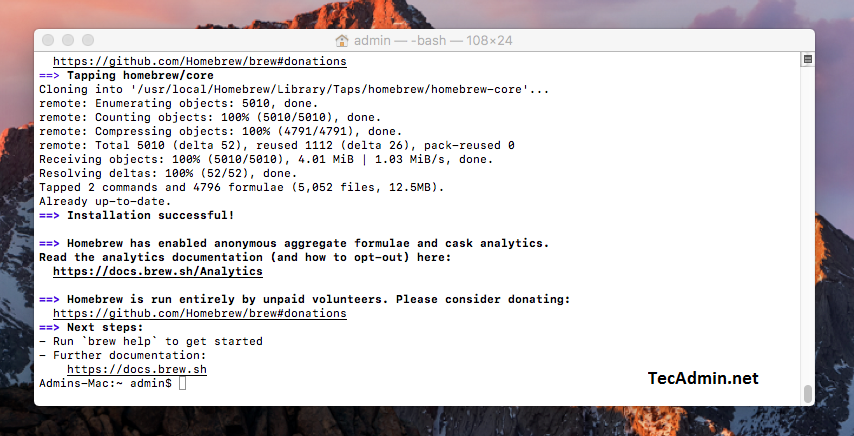 install latest java for mac homebrew